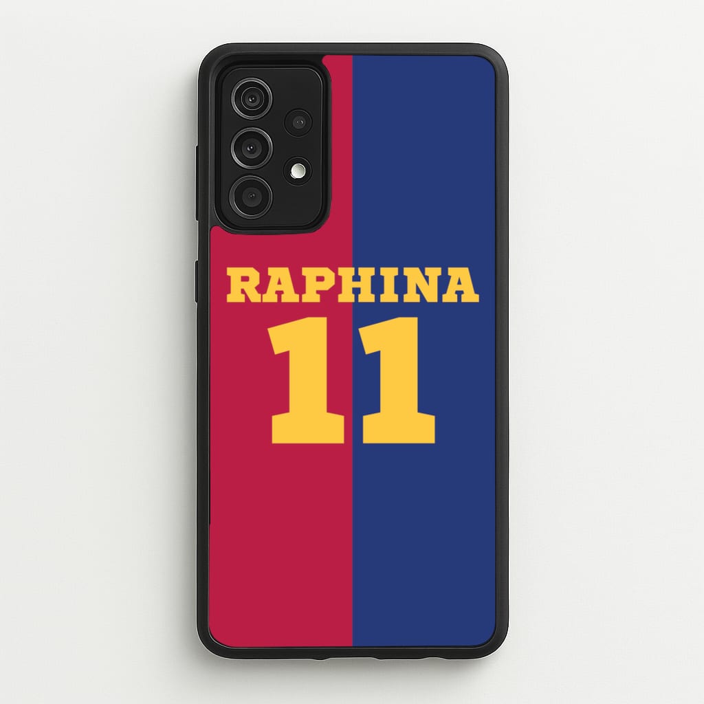 Red And blue - Football Phone Case for Galaxy A52 / A52s