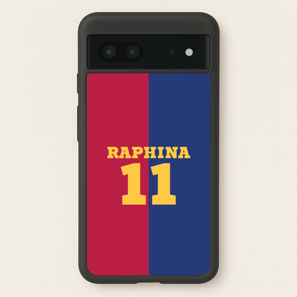 Red And blue - Football Phone Case for Google Pixel 7