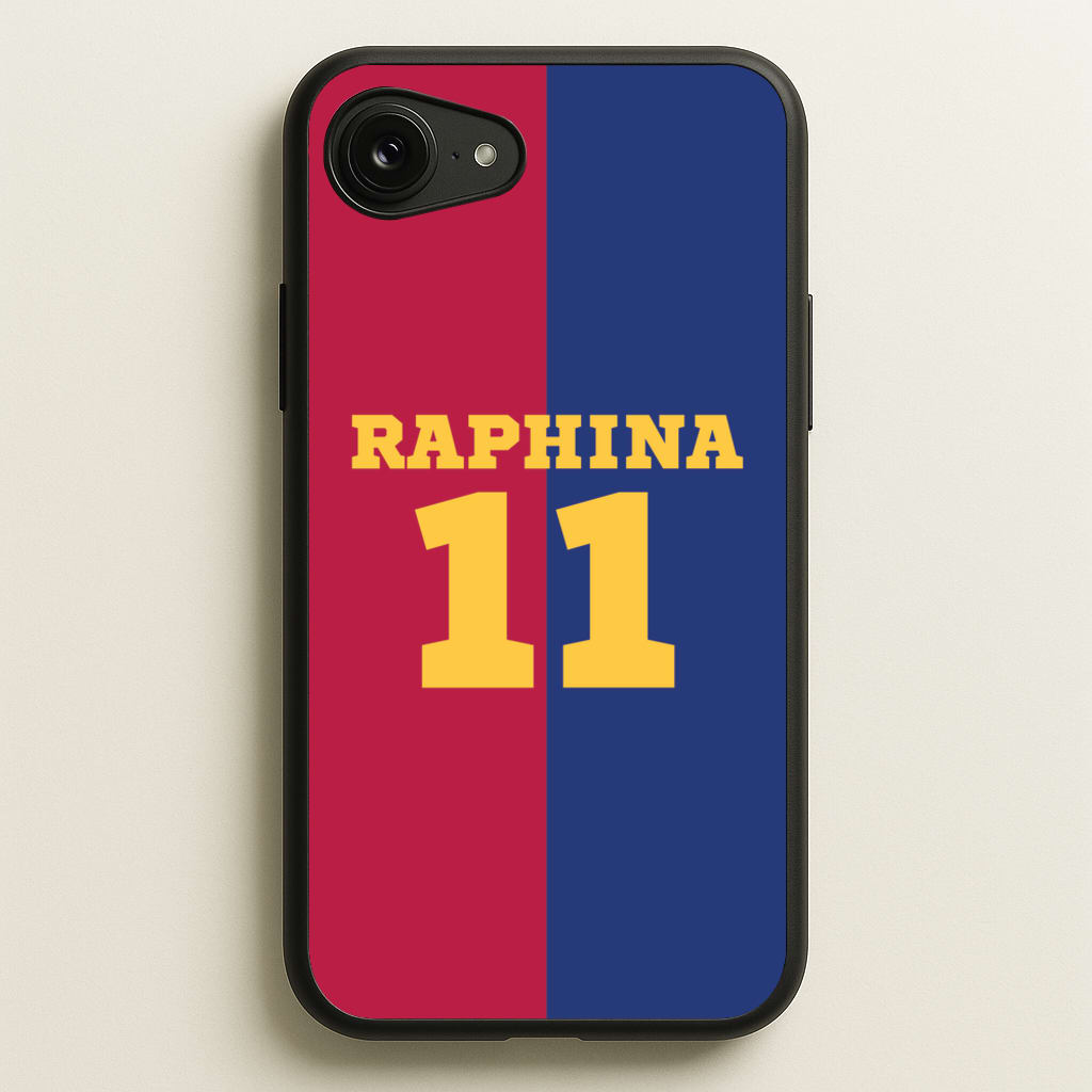 Red And blue - Football Phone Case for iPhone 16e