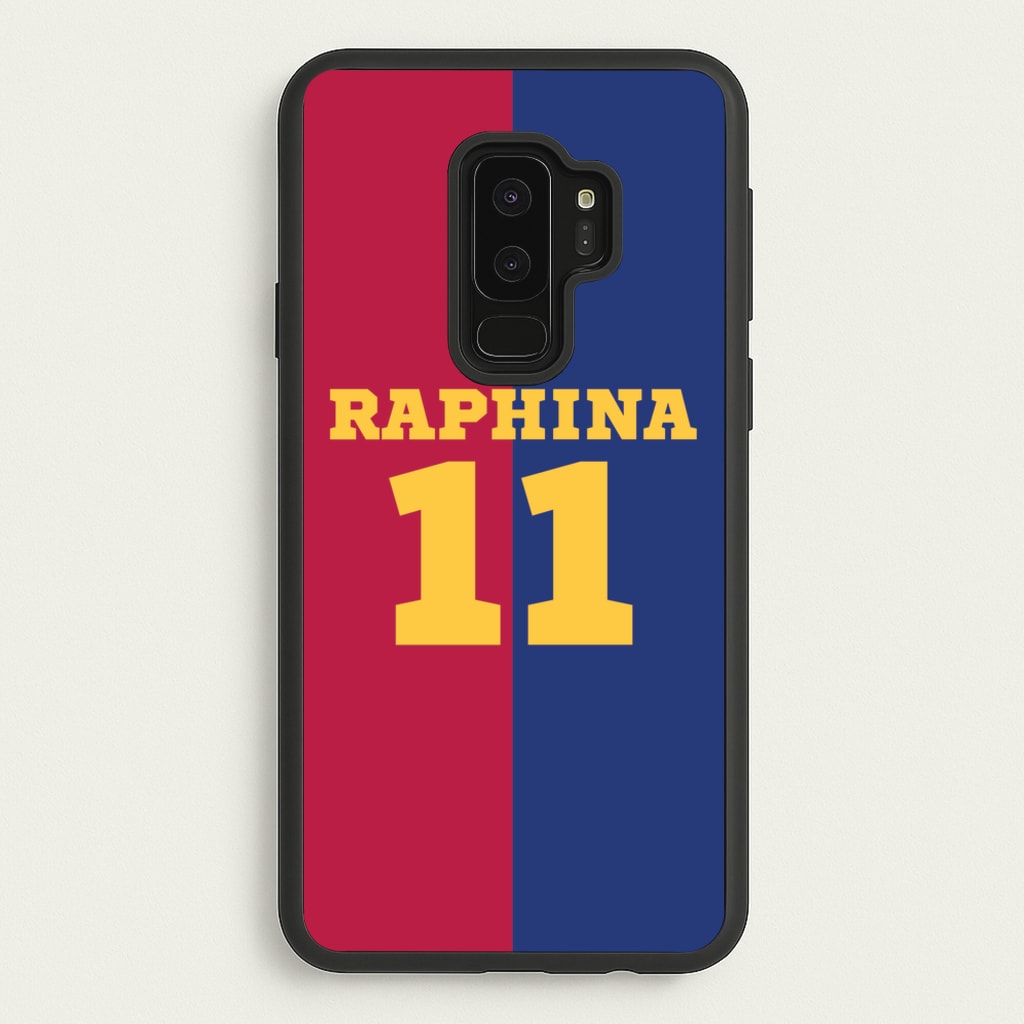 Red And blue - Football Phone Case for Galaxy S9 Plus