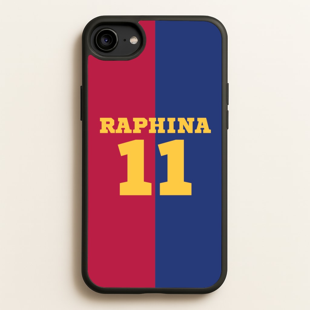 Red And blue - Football Phone Case for iPhone 6 / 7 / 8 / SE