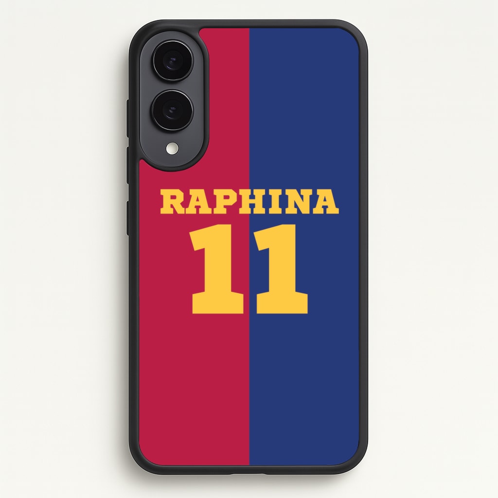 Red And blue - Football Phone Case for Galaxy S25 Edge