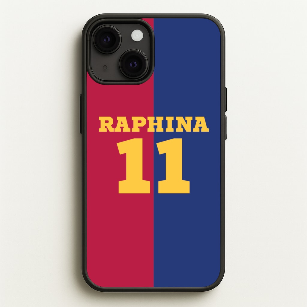 Red And blue - Football Phone Case for iPhone 13 Mini
