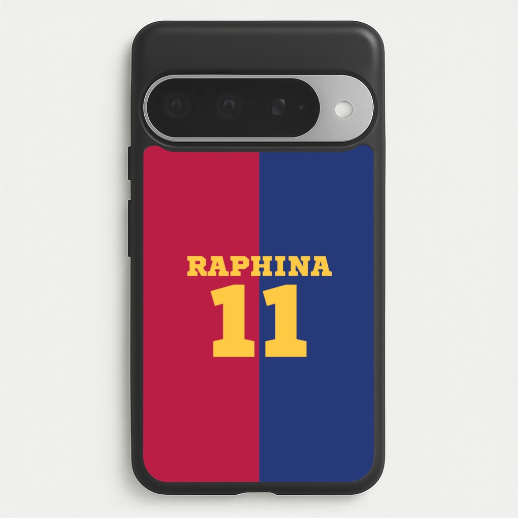 Red And blue Phone Case for Google Pixel 10 Pro XL