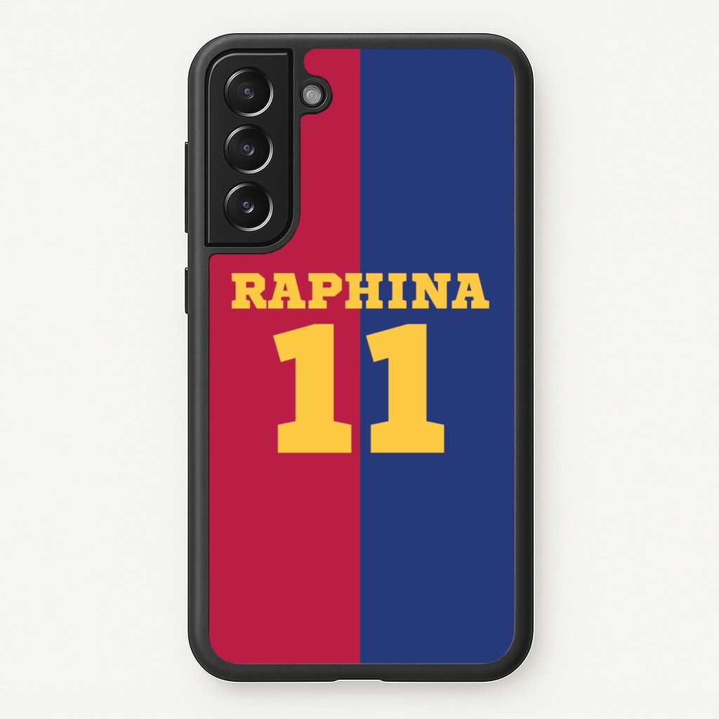 Red And blue - Football Phone Case for Galaxy S22