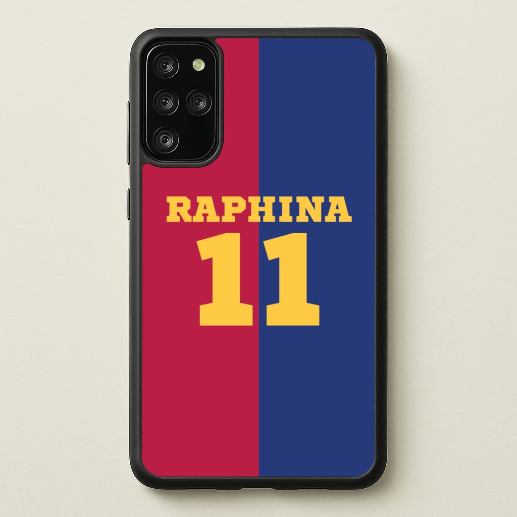 Red And blue - Football Phone Case for Galaxy S20 Plus