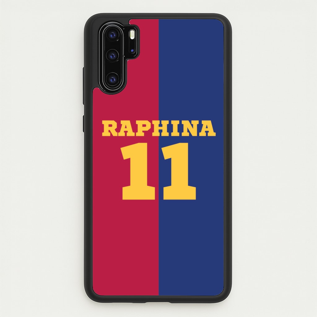 Red And blue - Football Phone Case for Huawei P30 Pro