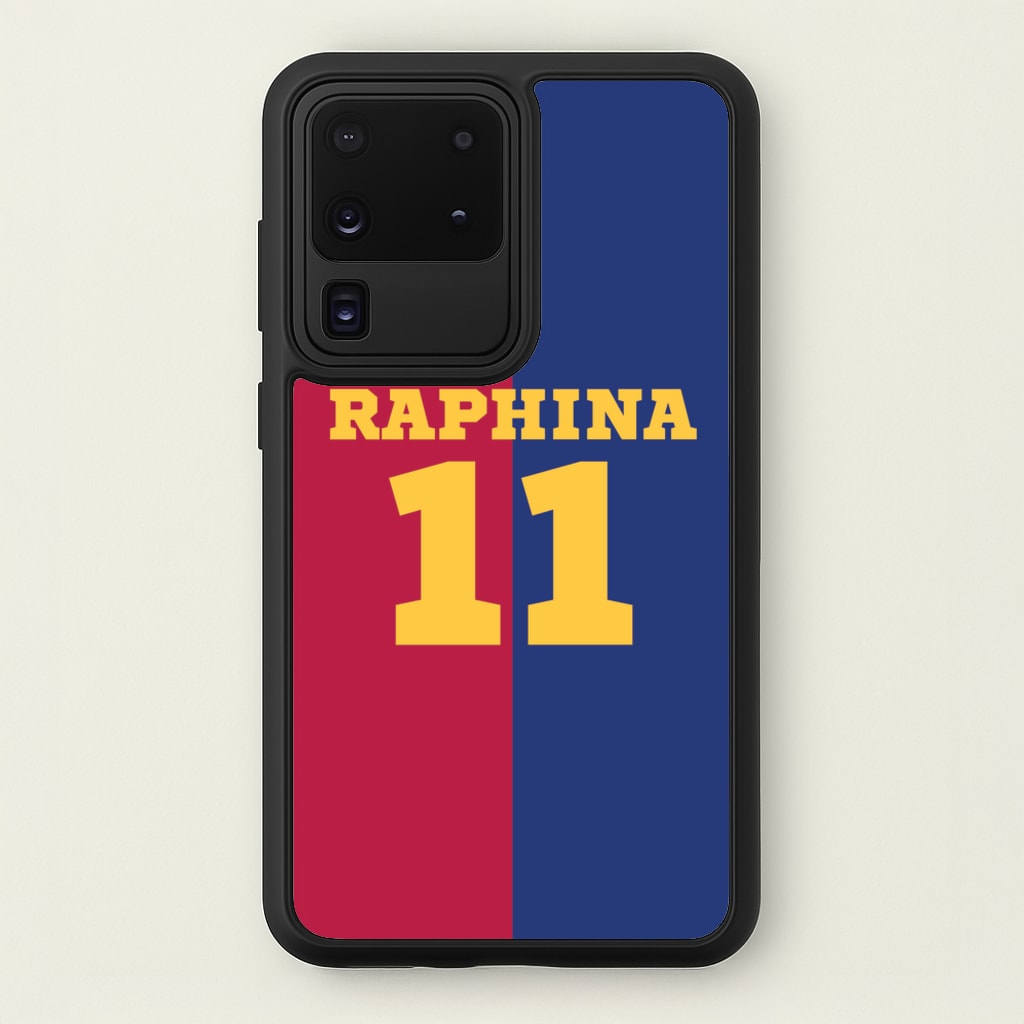 Red And blue - Football Phone Case for Galaxy S20 Ultra