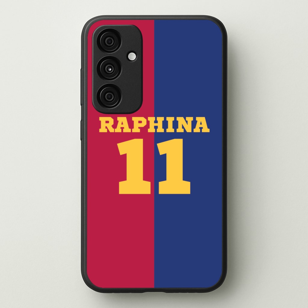 Red And blue - Football Phone Case for Galaxy A35