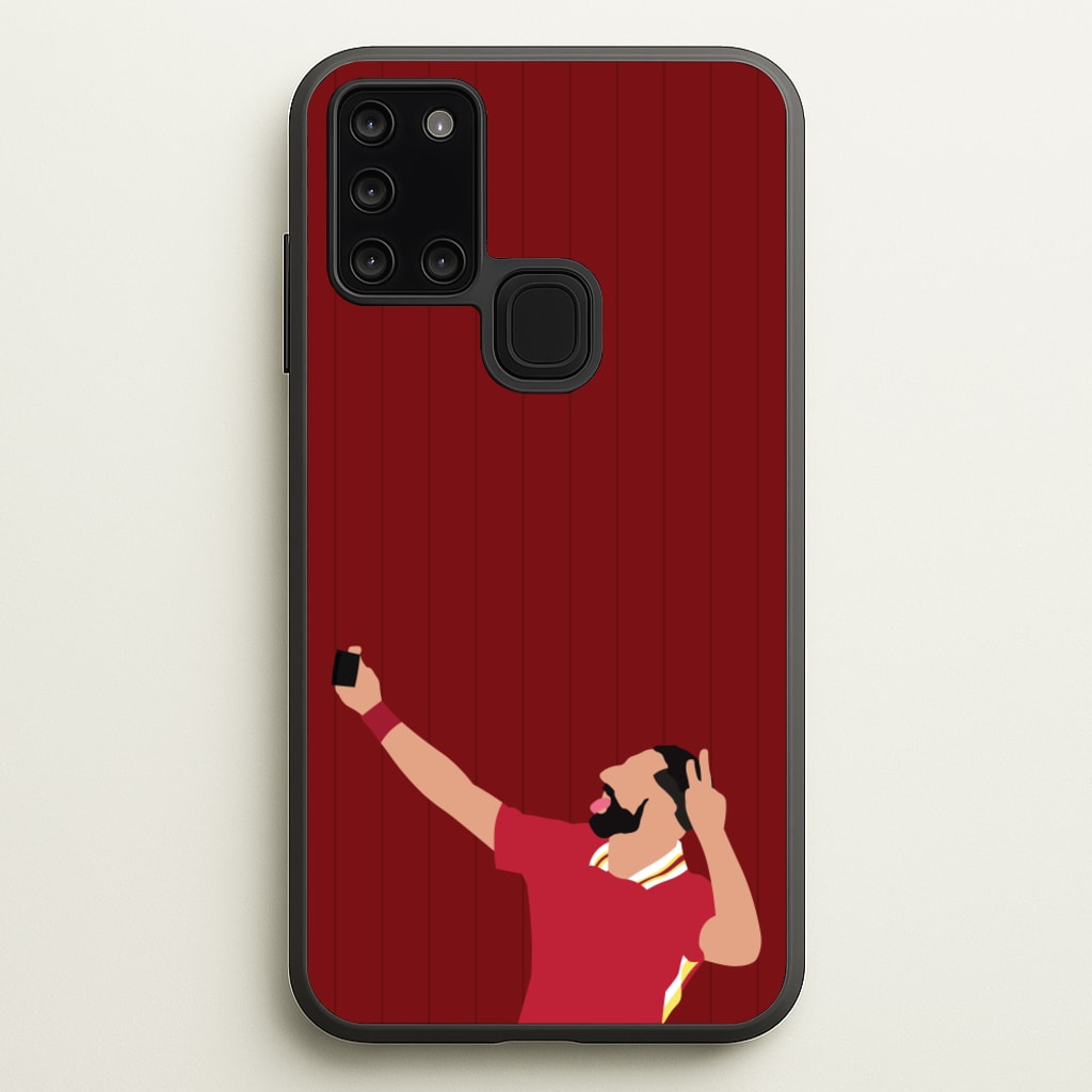 Mo Selfie - Football Phone Case for Galaxy A21s
