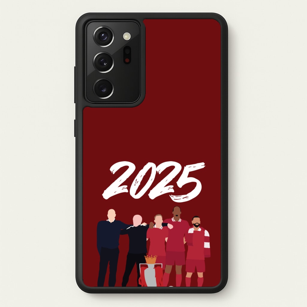 Premier League 2025 Winners - Football Phone Case for Galaxy Note 20 Ultra
