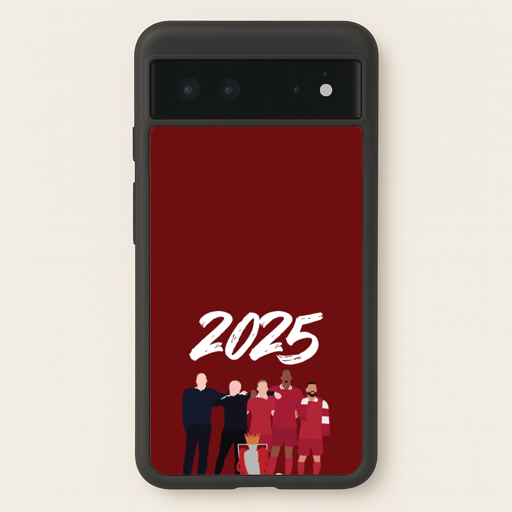Premier League 2025 Winners - Football Phone Case for Google Pixel 6