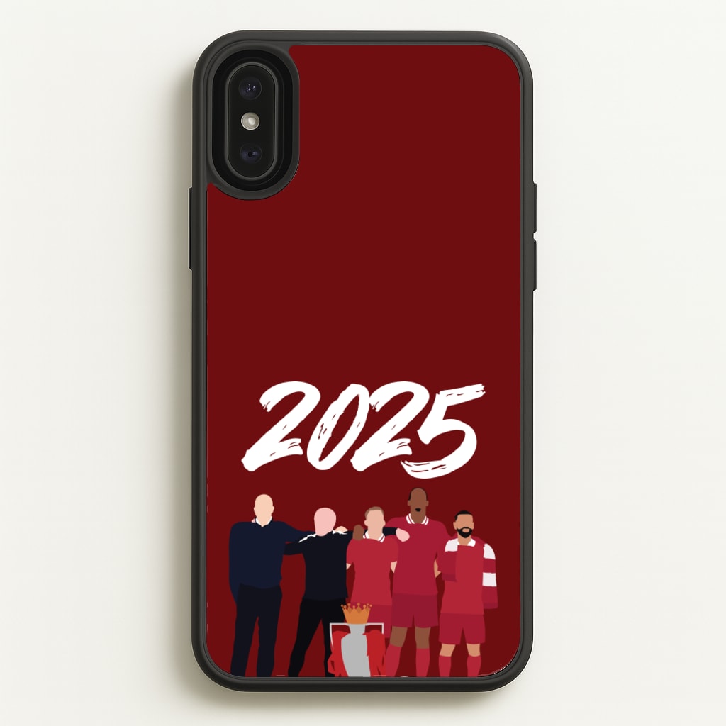 Premier League 2025 Winners - Football Phone Case for iPhone XS Max