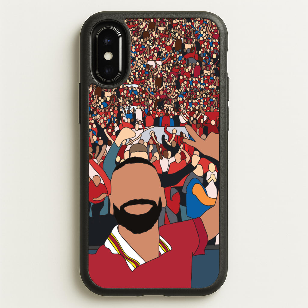 Mo Crowd Selfie - Football Phone Case for iPhone X / XS