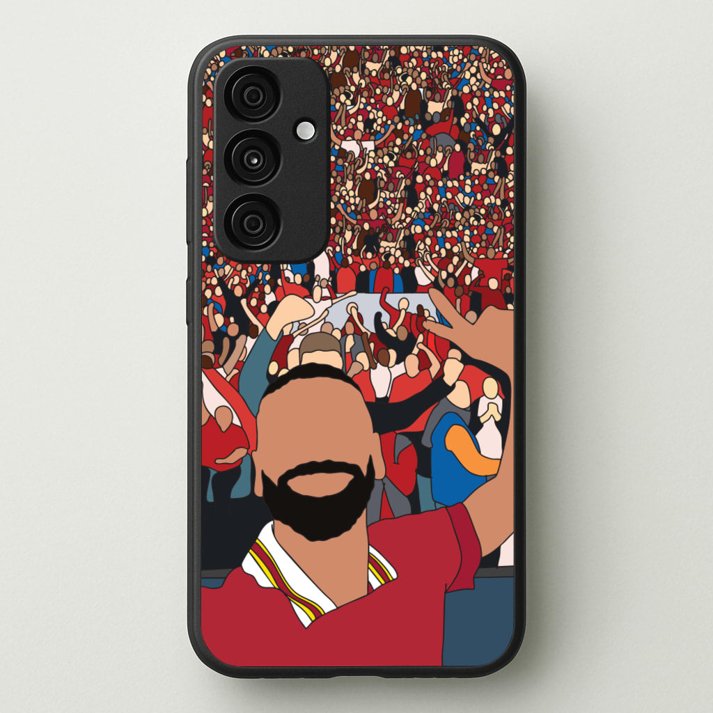 Mo Crowd Selfie - Football Phone Case for Galaxy A35