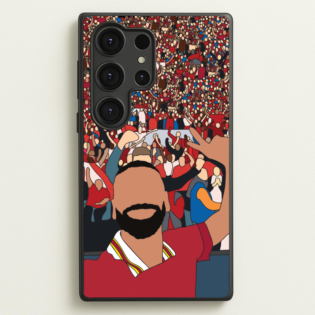 Mo Crowd Selfie - Football Phone Case for Galaxy S25 Ultra