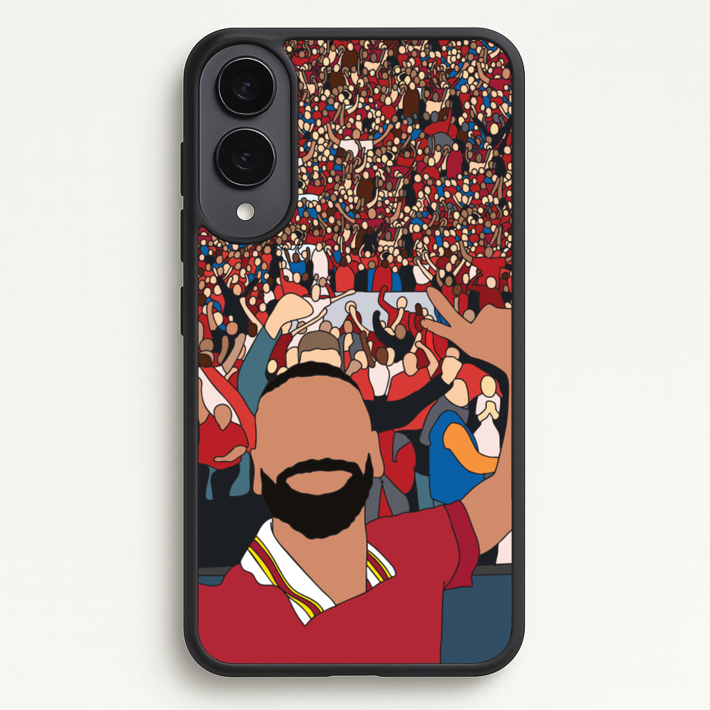Mo Crowd Selfie - Football Phone Case for Galaxy S25 Edge