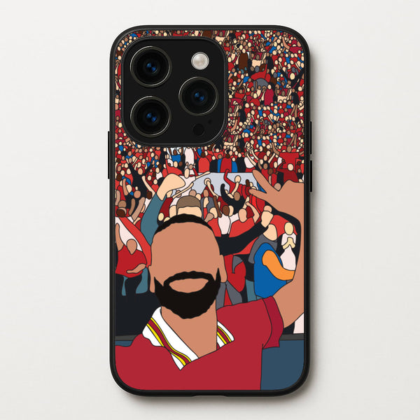 Mo Crowd Selfie - Football Phone Case for iPhone 14 Pro