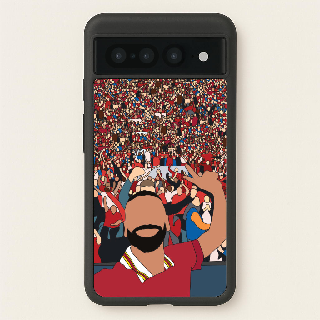 Mo Crowd Selfie - Football Phone Case for Google Pixel 7 Pro