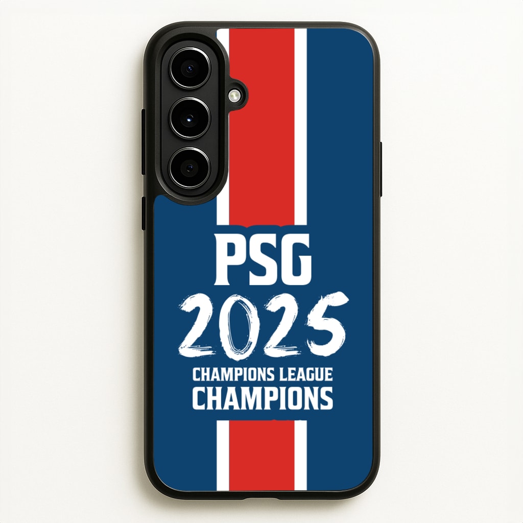 Champion League Winners 25 PSG - Football Phone Case for Galaxy A56