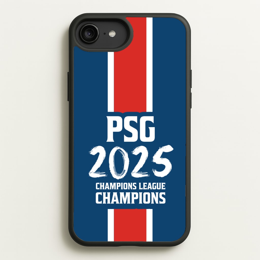 Champion League Winners 25 PSG - Football Phone Case for iPhone 6 Plus / 7 Plus / 8 Plus