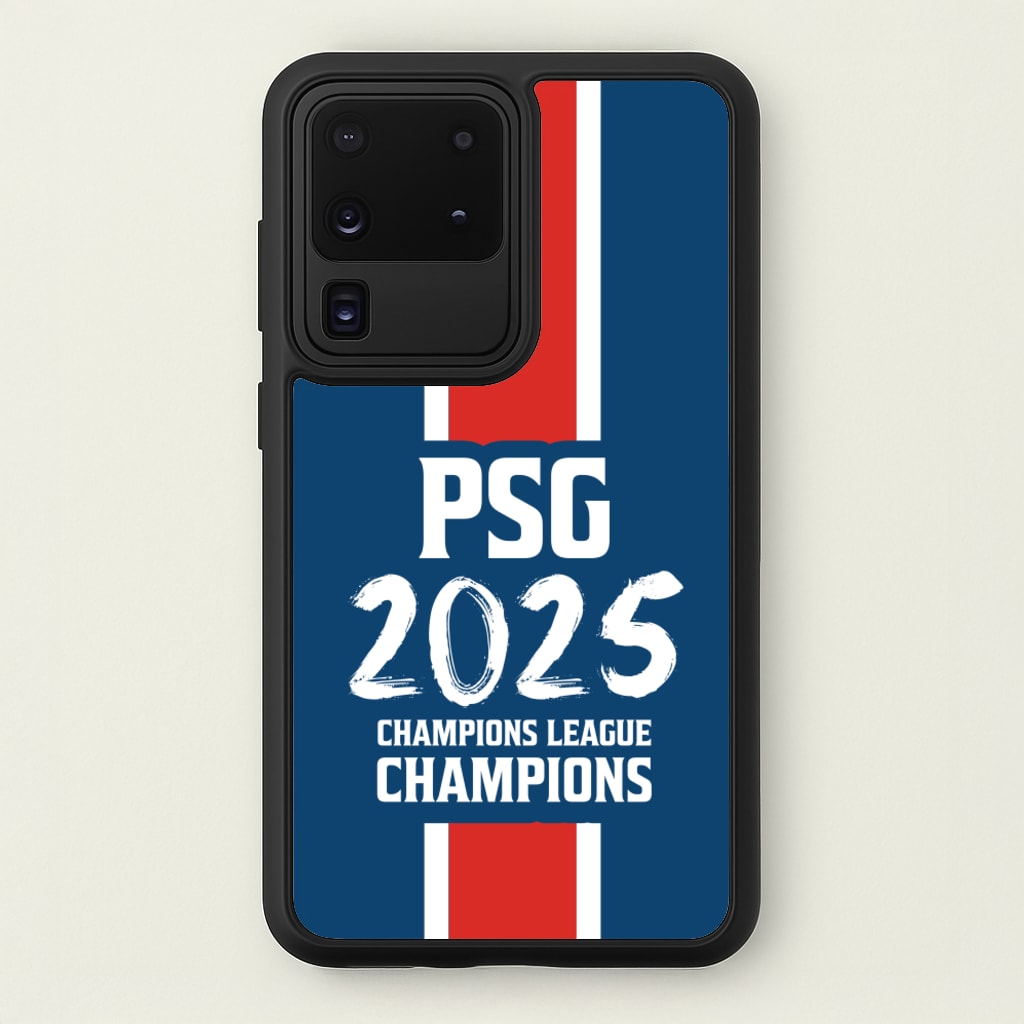 Champion League Winners 25 PSG - Football Phone Case for Galaxy S20 Ultra