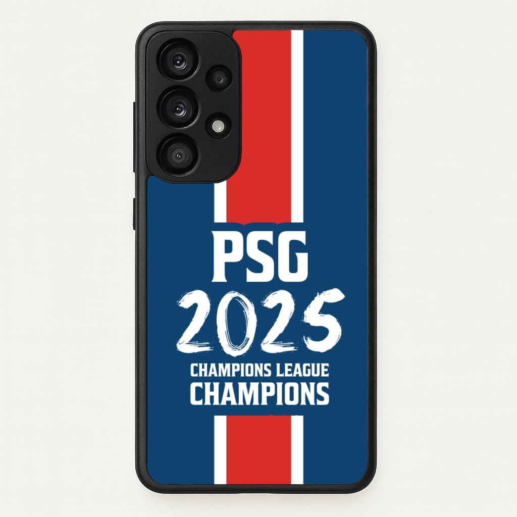 Champion League Winners 25 PSG - Football Phone Case for Galaxy A53