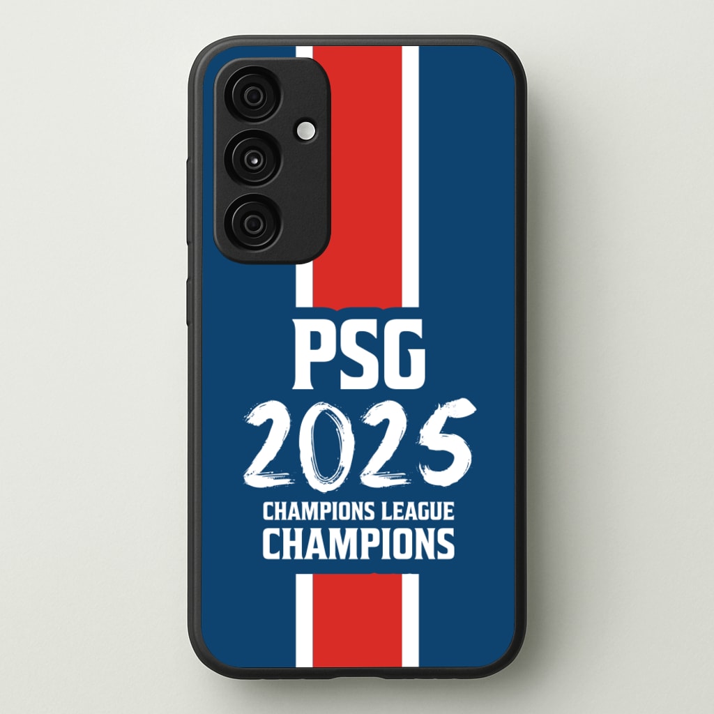 Champion League Winners 25 PSG - Football Phone Case for Galaxy A35