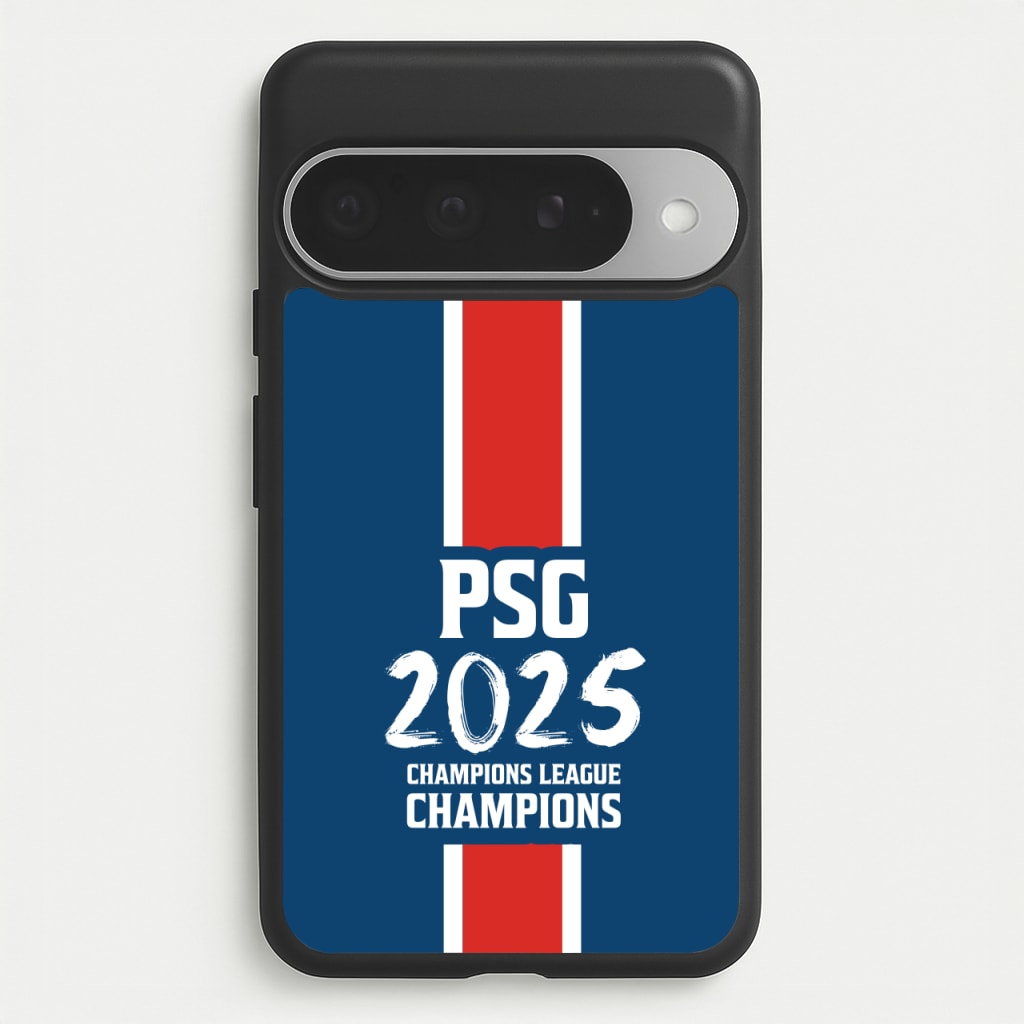 Champion League Winners 25 PSG Phone Case for Google Pixel 10 Pro XL
