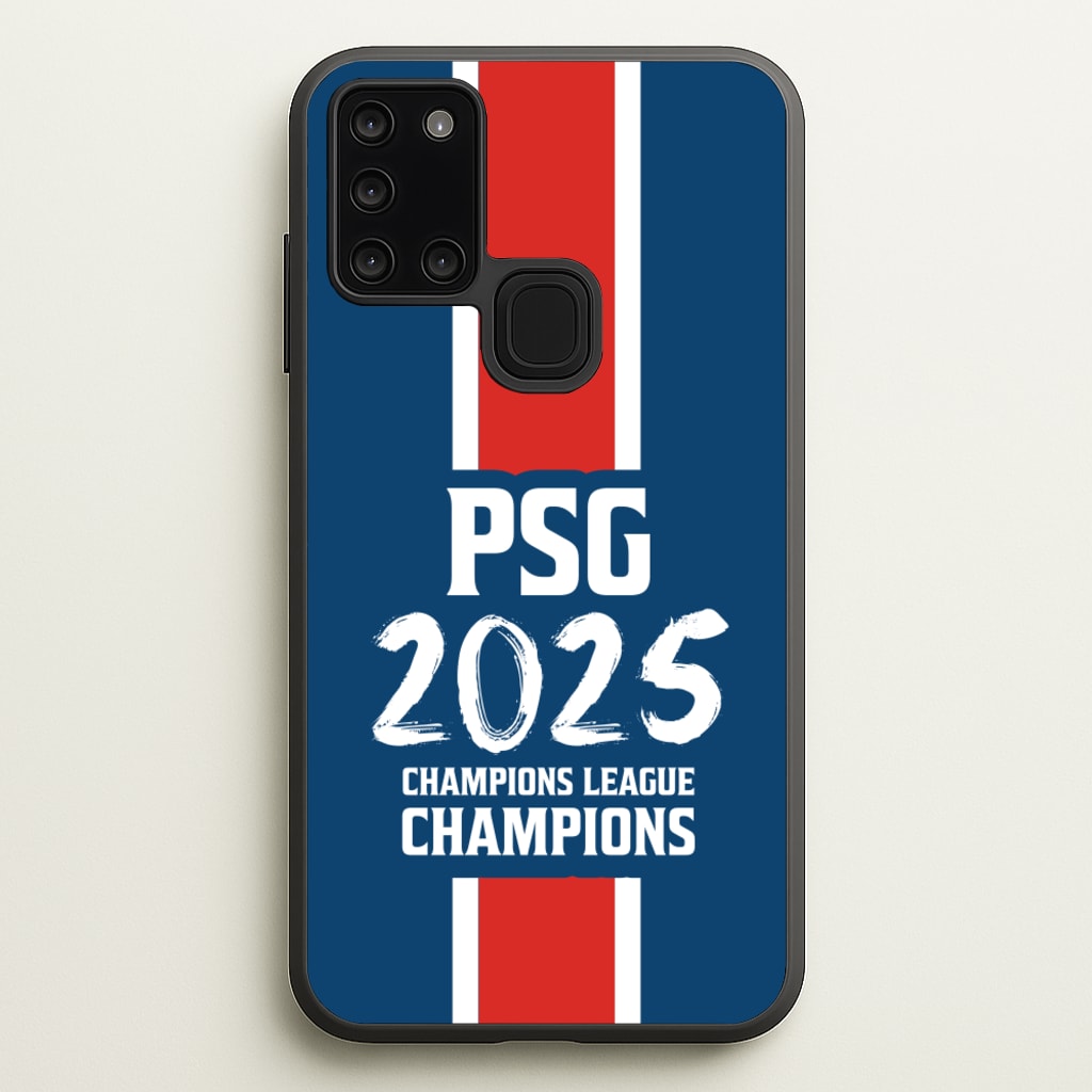 Champion League Winners 25 PSG - Football Phone Case for Galaxy A21s