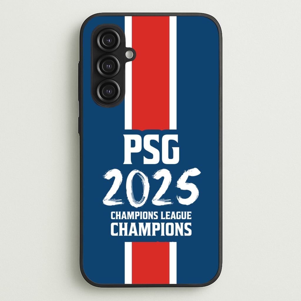 Champion League Winners 25 PSG - Football Phone Case for Galaxy S23FE