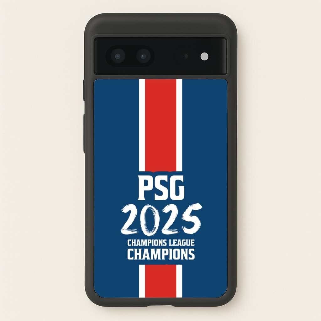 Champion League Winners 25 PSG - Football Phone Case for Google Pixel 7