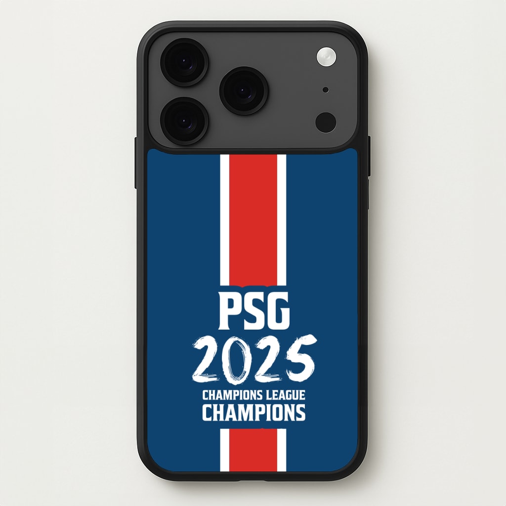 Champion League Winners 25 PSG Phone Case for iPhone 17 Pro