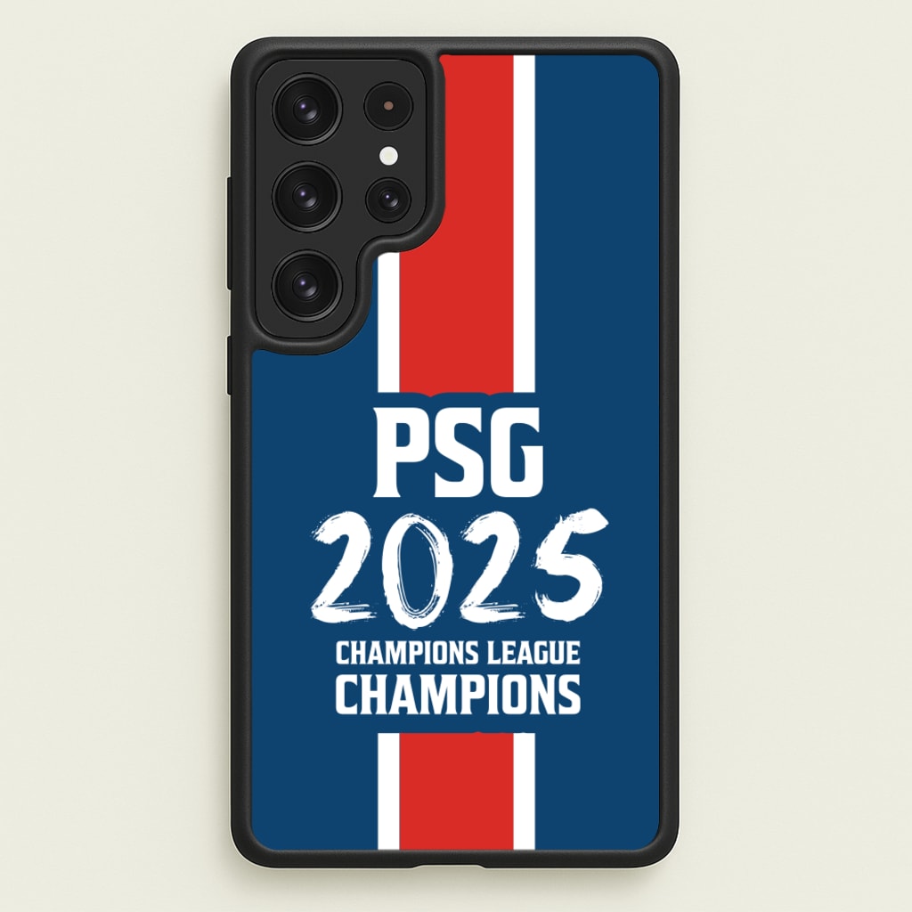 Champion League Winners 25 PSG - Football Phone Case for Galaxy S23 Ultra