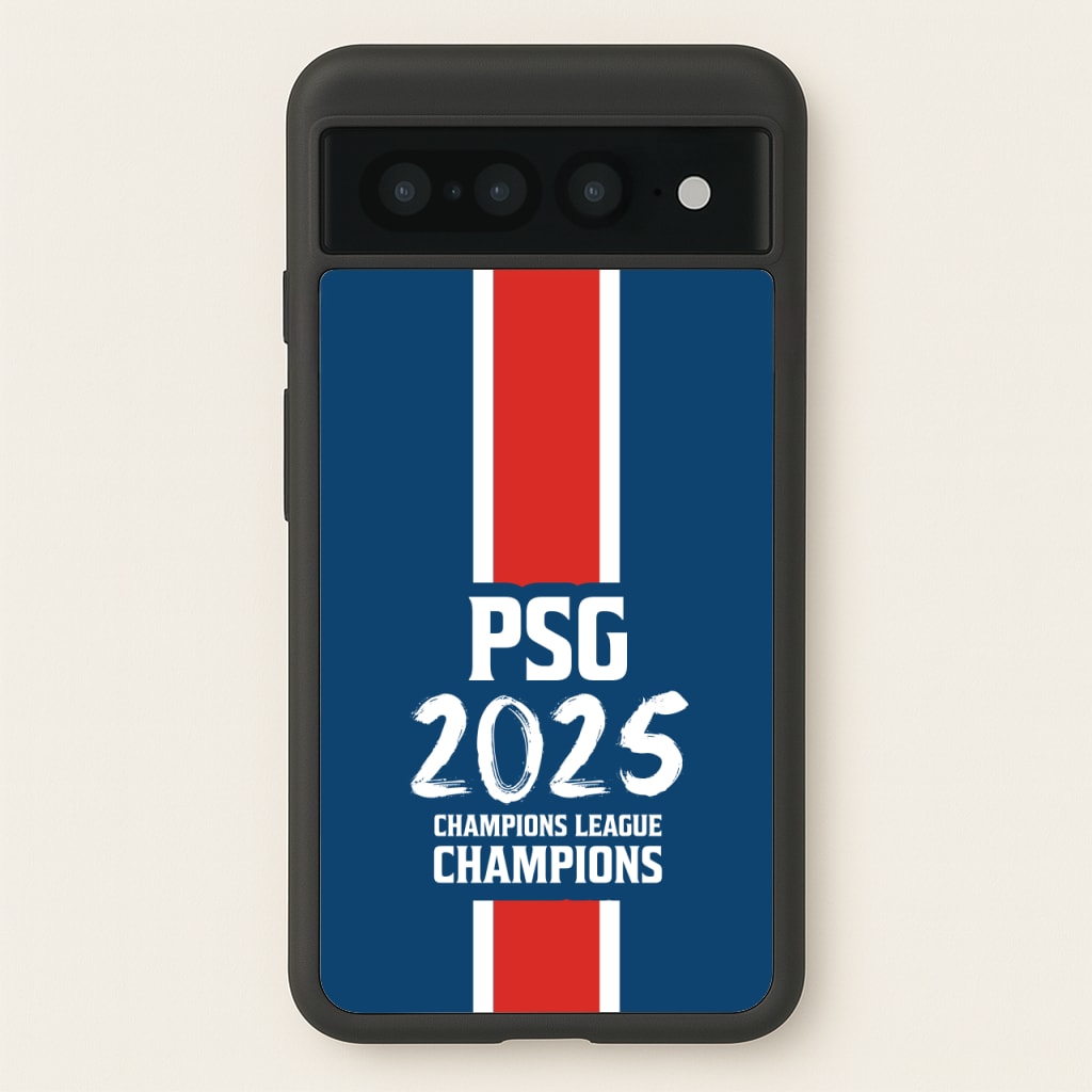 Champion League Winners 25 PSG - Football Phone Case for Google Pixel 7 Pro