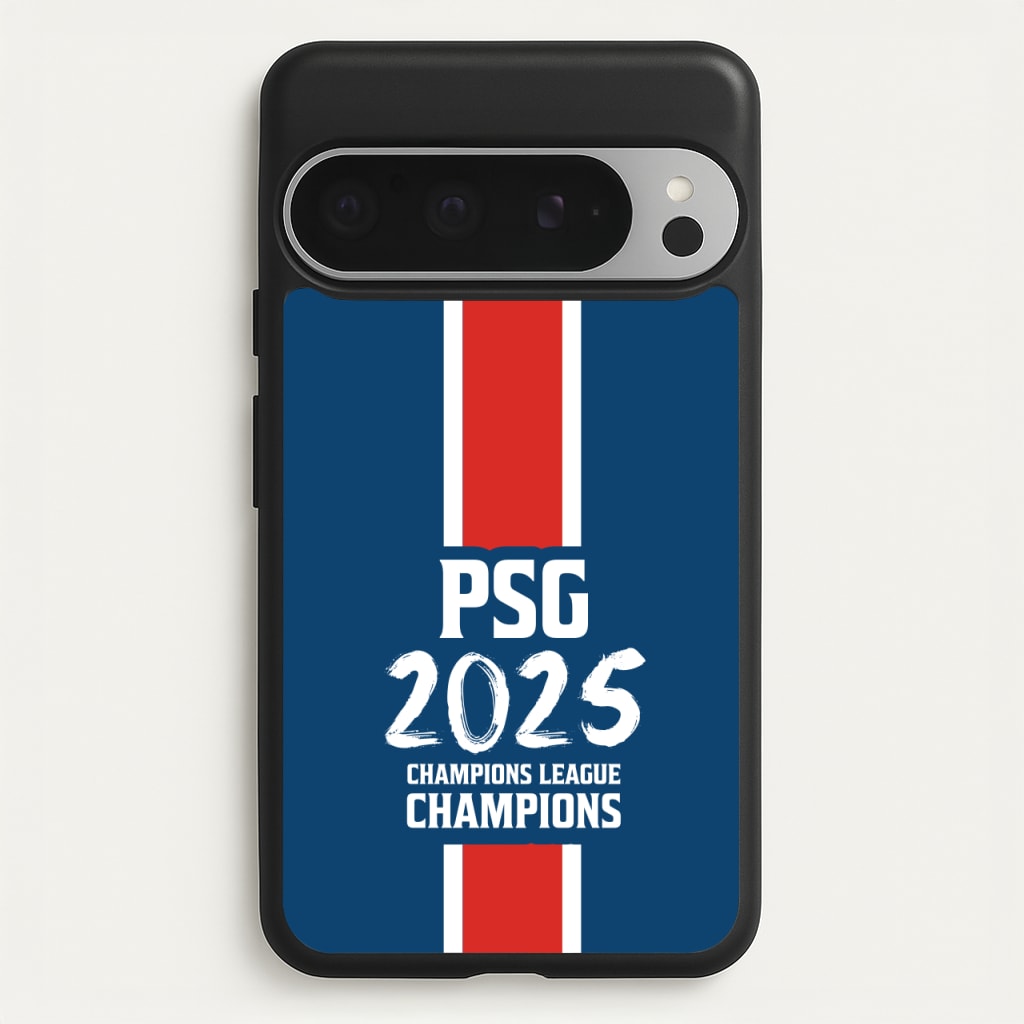 Champion League Winners 25 PSG - Football Phone Case for Google Pixel 9 Pro XL