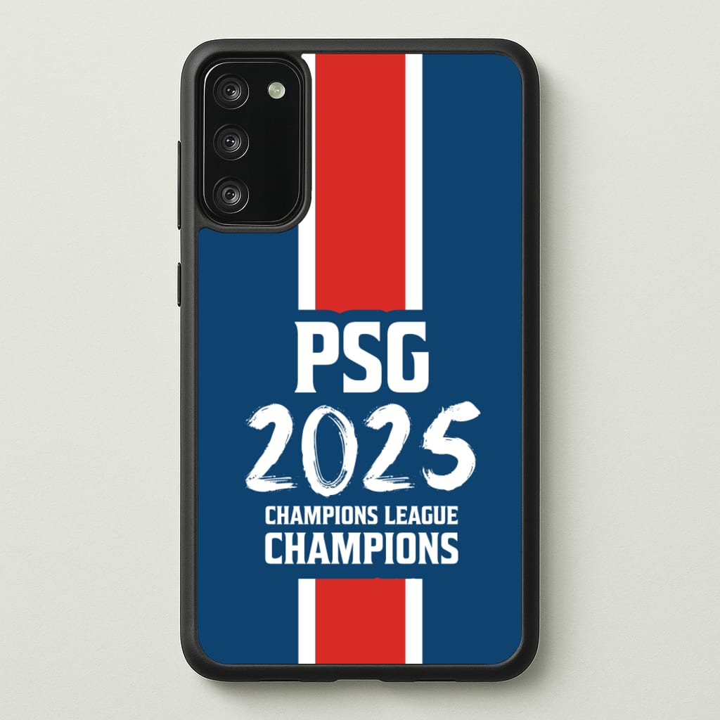 Champion League Winners 25 PSG - Football Phone Case for Galaxy A41