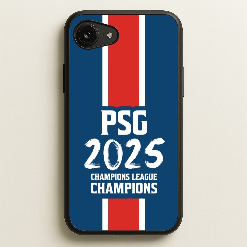 Champion League Winners 25 PSG - Football Phone Case for iPhone 16e