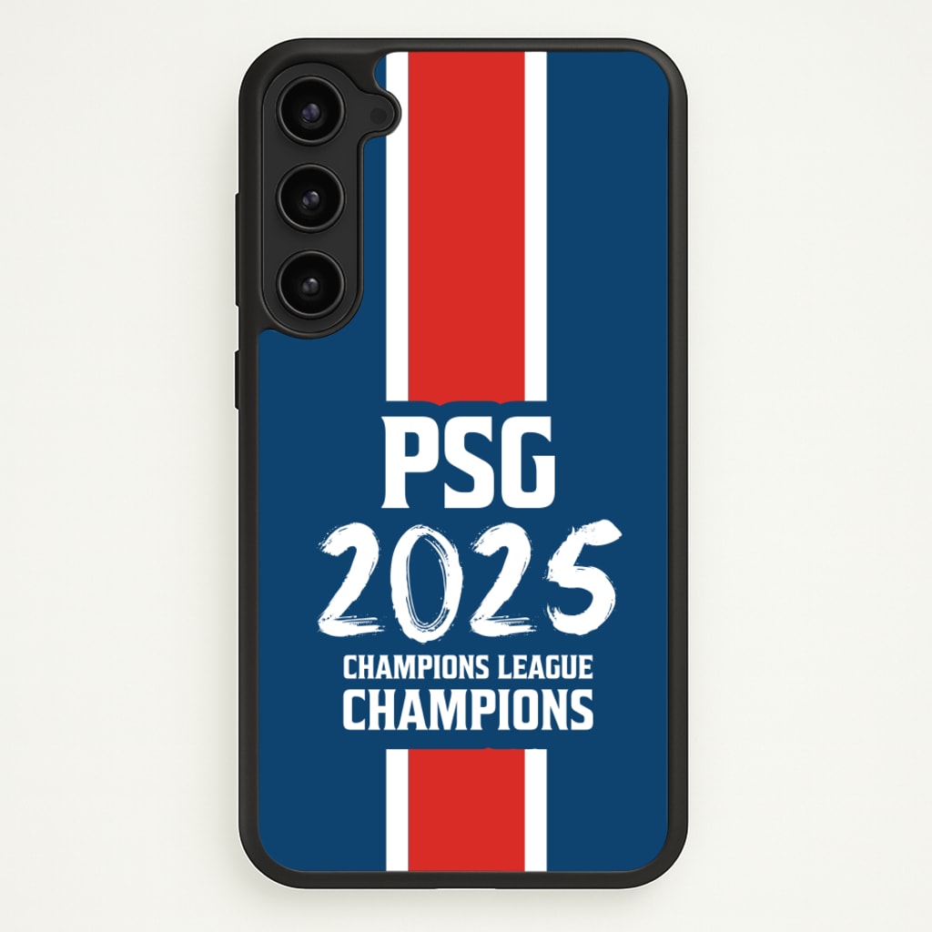 Champion League Winners 25 PSG - Football Phone Case for Galaxy S23