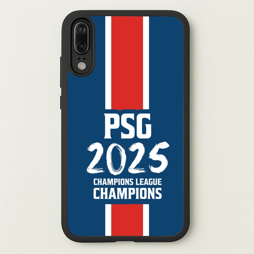Champion League Winners 25 PSG - Football Phone Case for Huawei P20