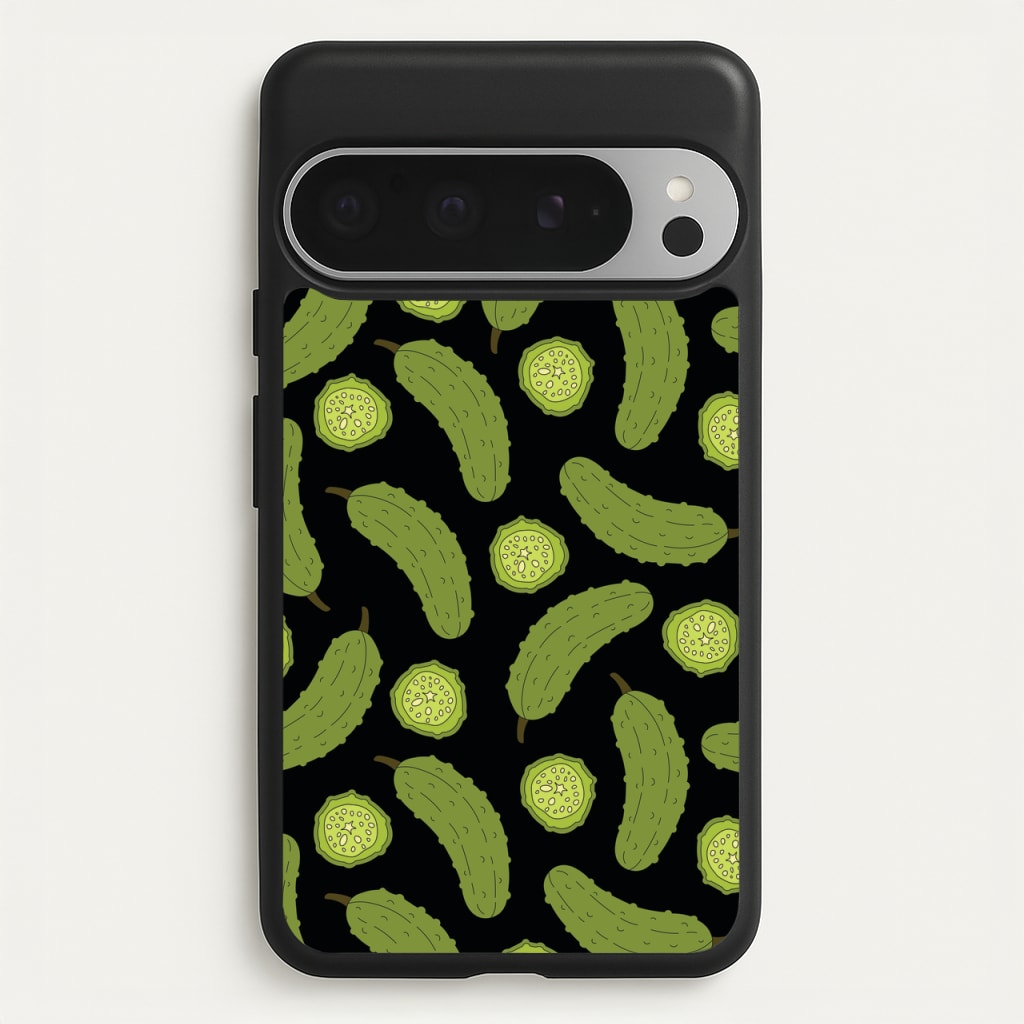 Pickle Assortment Pattern - Food Patterns Phone Case for Google Pixel 9 Pro XL