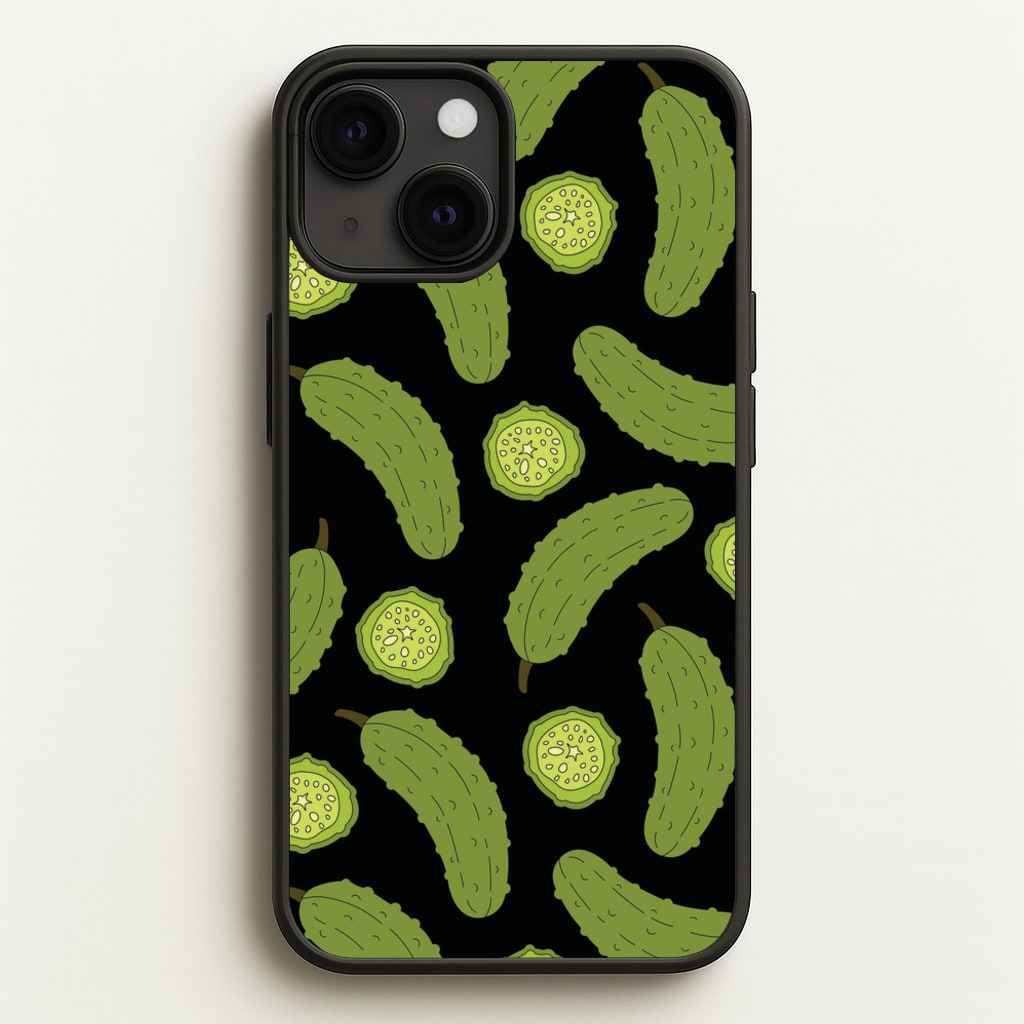 Pickle Assortment Pattern - Food Patterns Phone Case for iPhone 13 Mini