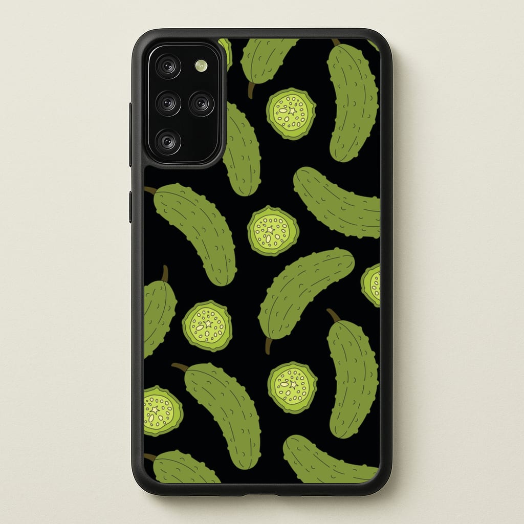 Pickle Assortment Pattern - Food Patterns Phone Case for Galaxy S20 Plus