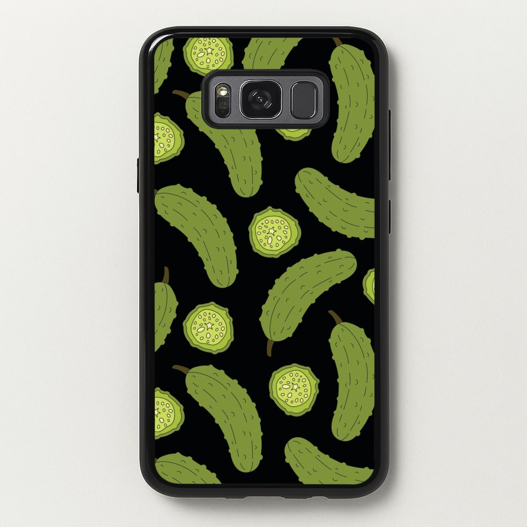 Pickle Assortment Pattern - Food Patterns Phone Case for Galaxy S8 Plus