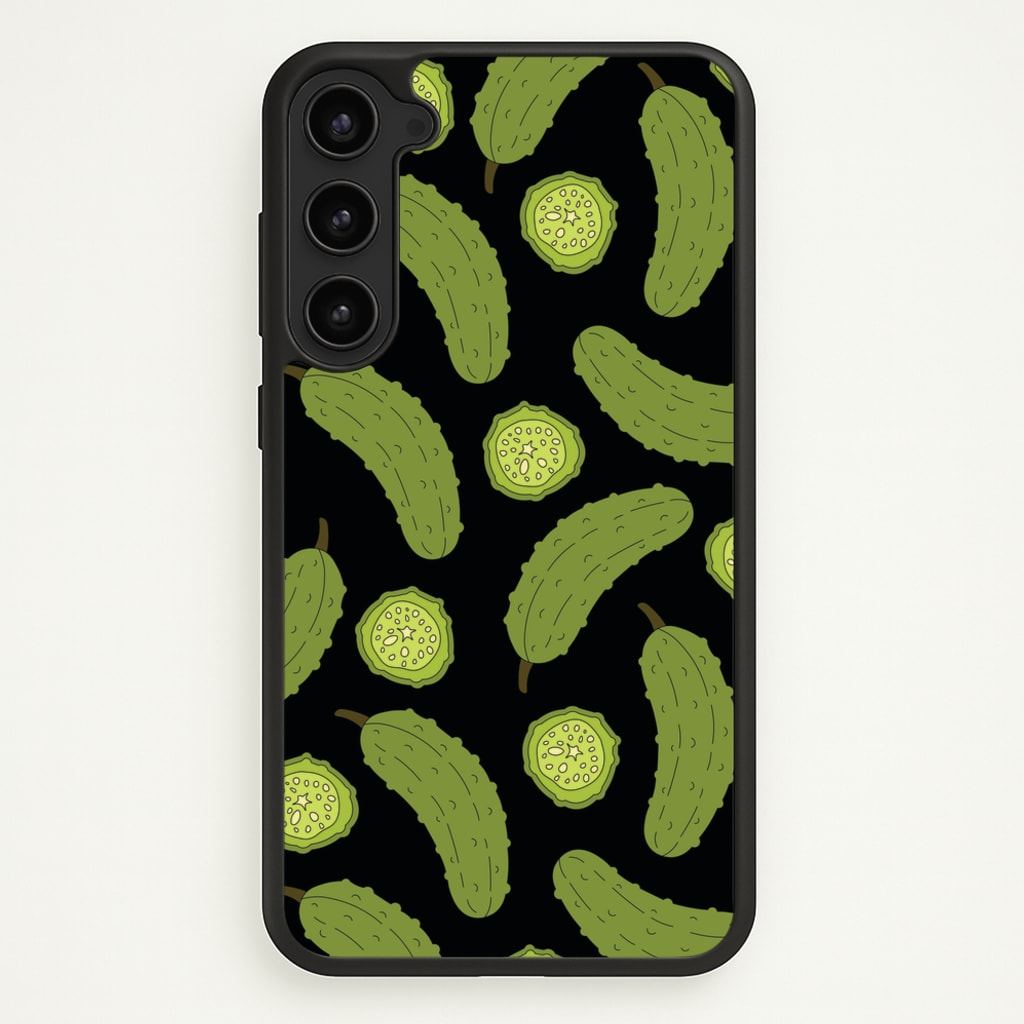 Pickle Assortment Pattern - Food Patterns Phone Case for Galaxy S23 Plus