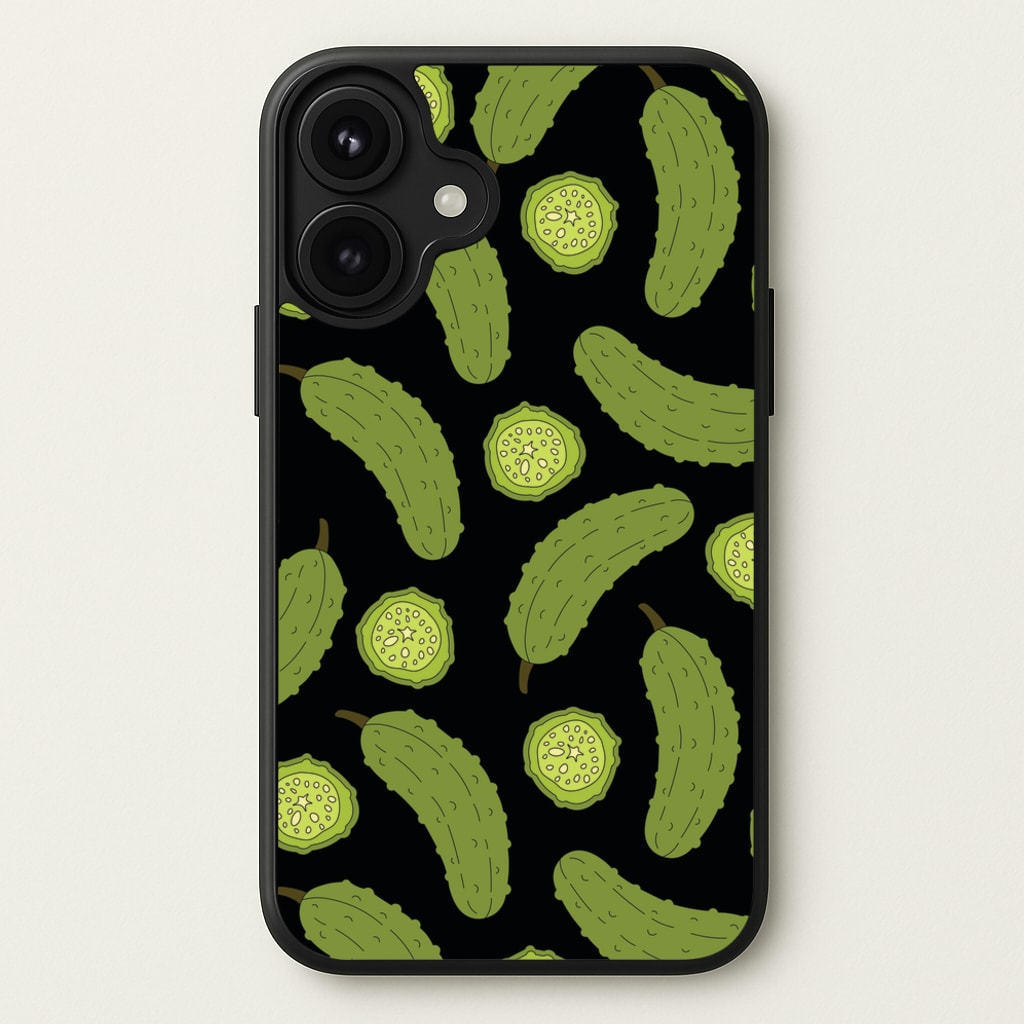 Pickle Assortment Pattern Phone Case for iPhone 17