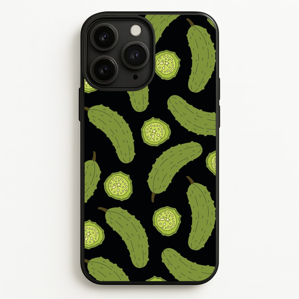 Pickle Assortment Pattern - Food Patterns Phone Case for iPhone 11 Pro