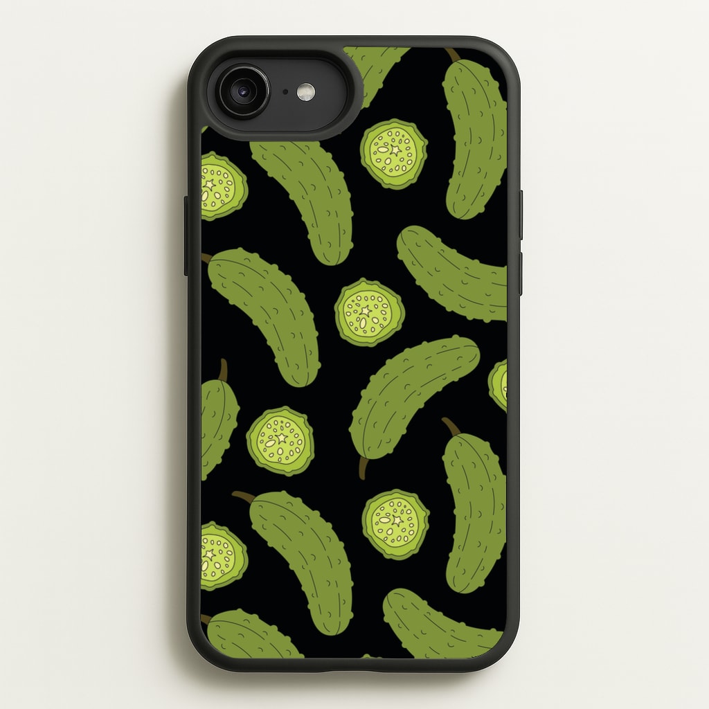 Pickle Assortment Pattern - Food Patterns Phone Case for iPhone 6 Plus / 7 Plus / 8 Plus