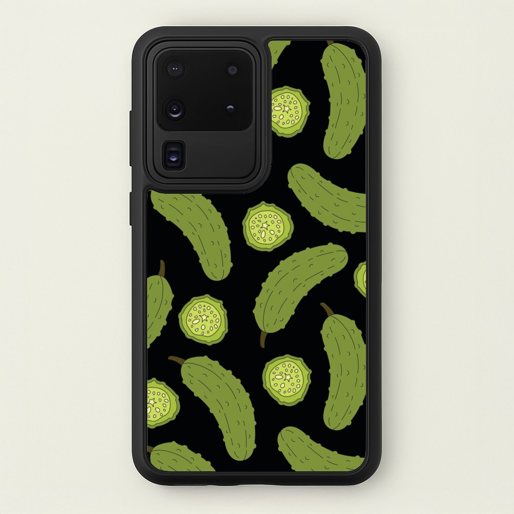 Pickle Assortment Pattern - Food Patterns Phone Case for Galaxy S20 Ultra