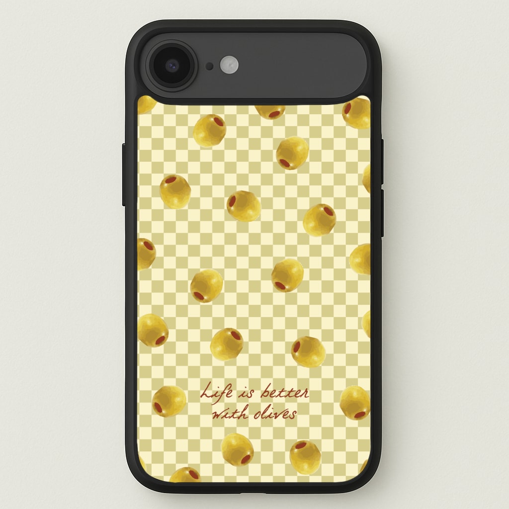 Life Is Better With Olives Phone Case for iPhone 17 Air